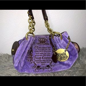 Juicy Couture small purple handbag